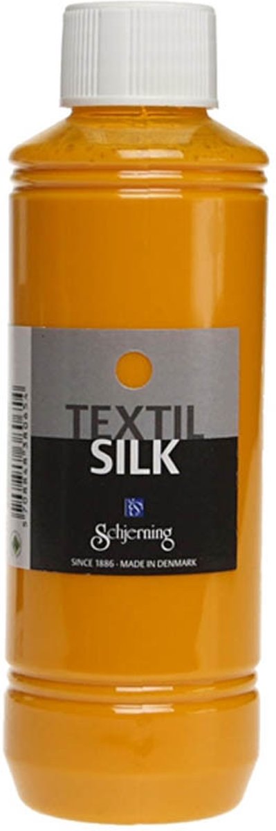 Textil Silk, goudgeel, 250ml [HOB-33106]